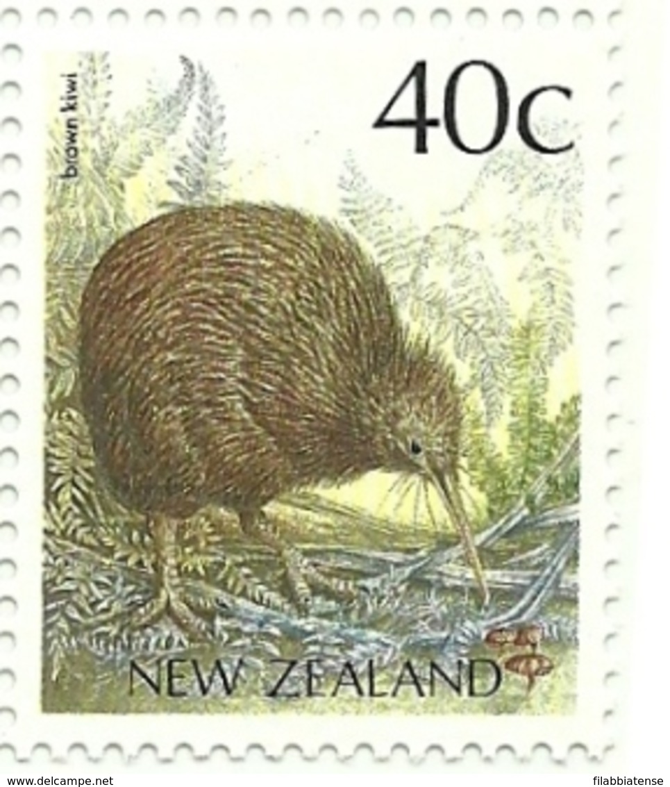 1989 - Nuova Zelanda 1014a Kiwi, - Kiwi's