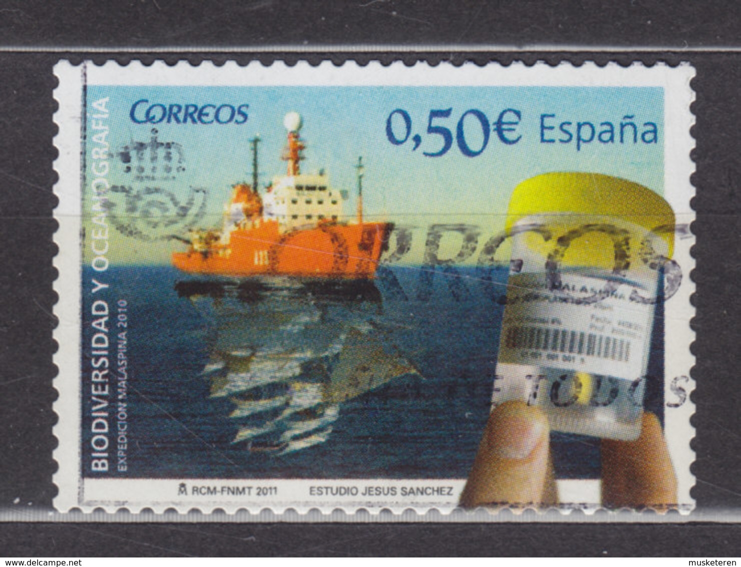 Italy 2011 Mi. ????      0.50 € Expedicion Malaspina Biodiversidad Y Oceanografia - Gebraucht