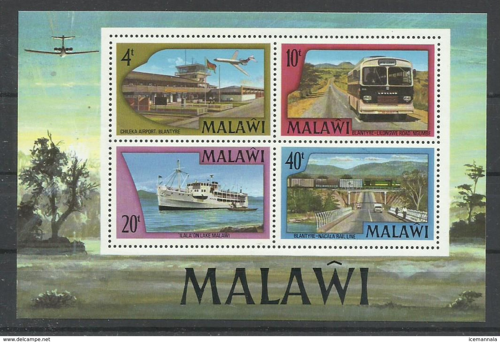 MALAWI H/B 48  MNH  ** - Malawi (1964-...)