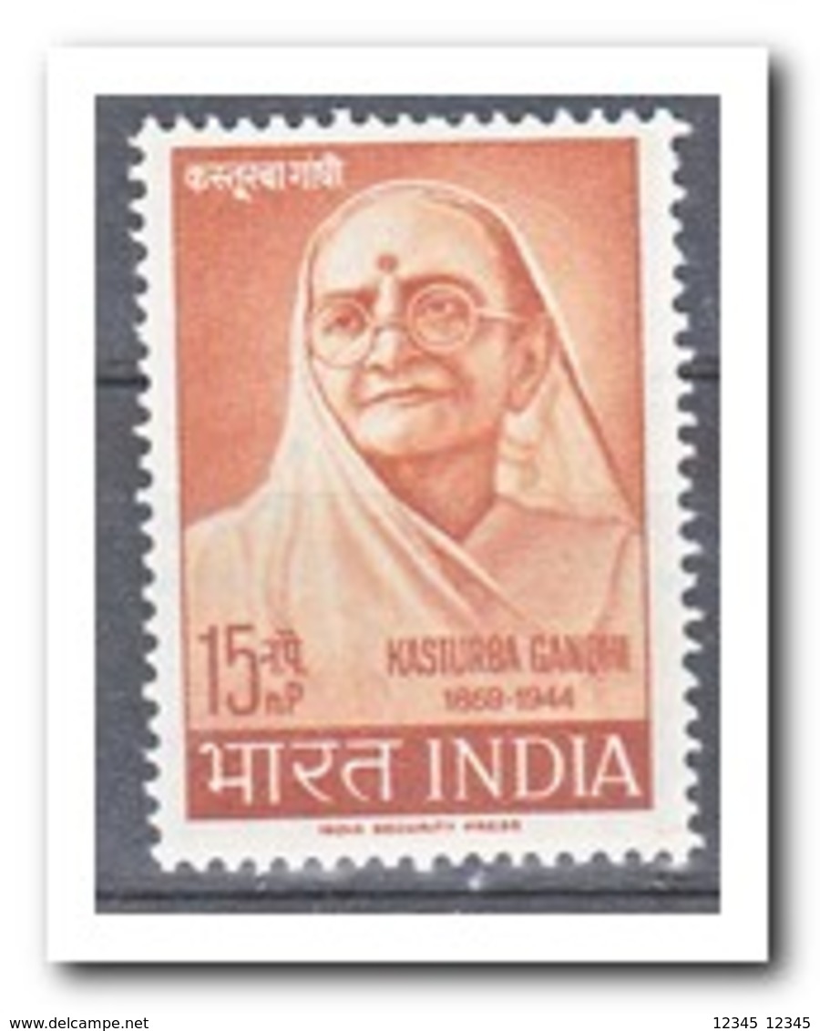 India 1964, Postfris MNH, Kasturba Gandhi - Ongebruikt