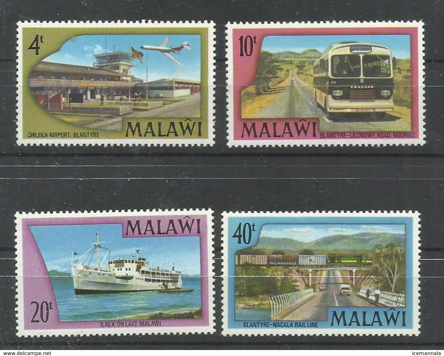 MALAWI  YVERT  287/90   MNH  ** - Malawi (1964-...)