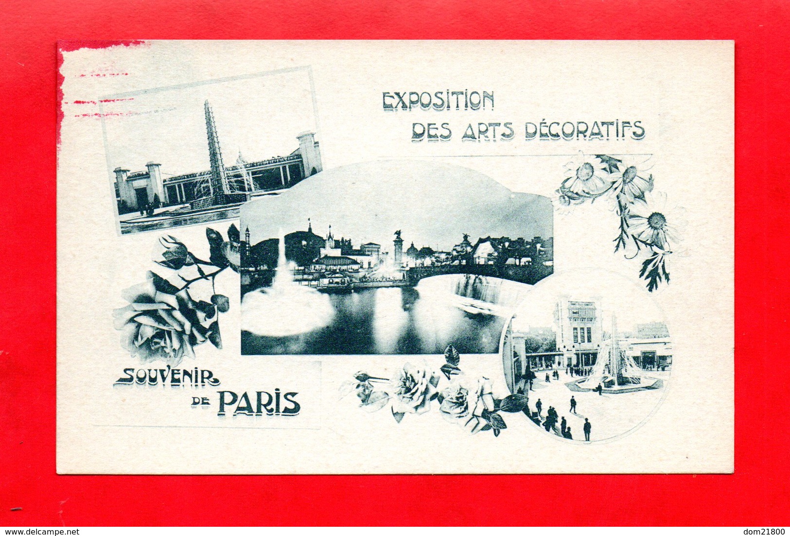 Paris : Exposition Des Arts Décoratifs En 1925 . Cpa Souvenir - Exposiciones