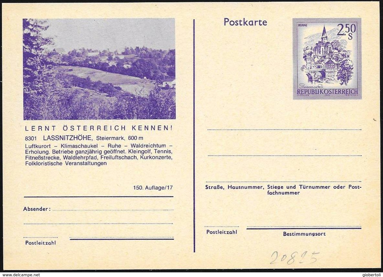 Austria/Autriche:  Intero, Stationery, Entier, Località Termale, Spa Resort, Station Thermale - Termalismo