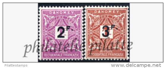 -Dahomey T17/18** - Unused Stamps