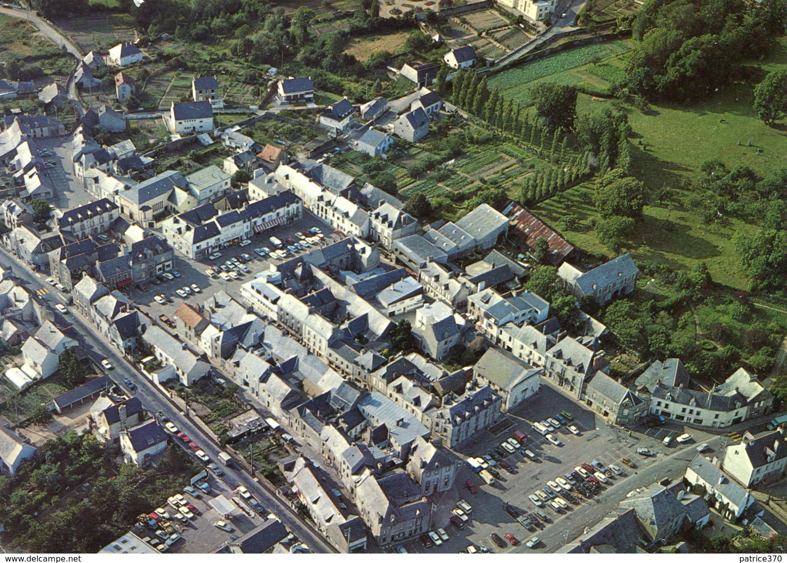 MUZILLAC - Le Bourg Vue Générale Du Dessus - Muzillac