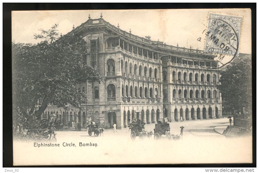 B3688 INDIA -BOMBAY - ELPHINSTONE CIRCLE - India