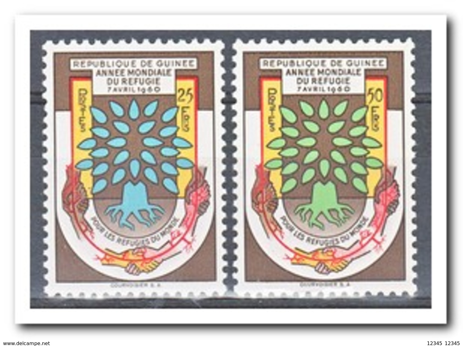 Guinea 1960, Postfris MNH, World Refugee Year - Guinee (1958-...)