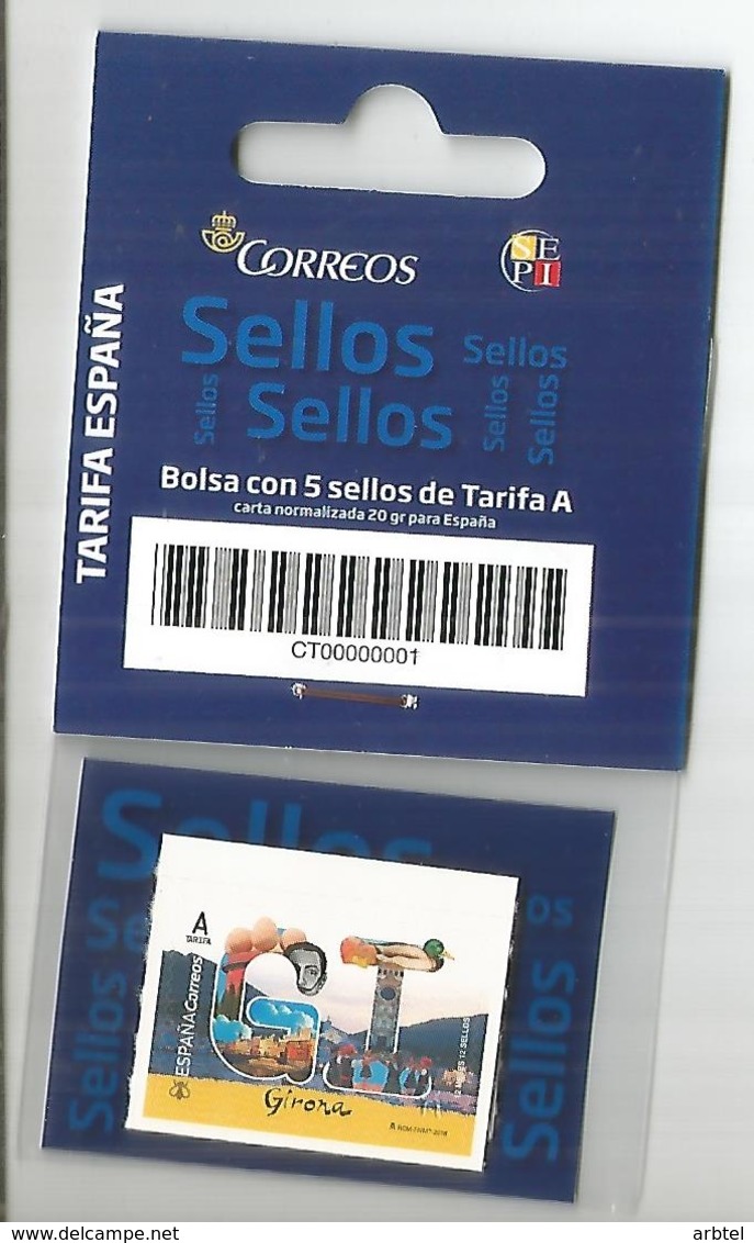 SPAIN GIRONA 12 MESES 5 STAMPS BOOKLET ARCHITECTURE ARTE - Hand-Ball