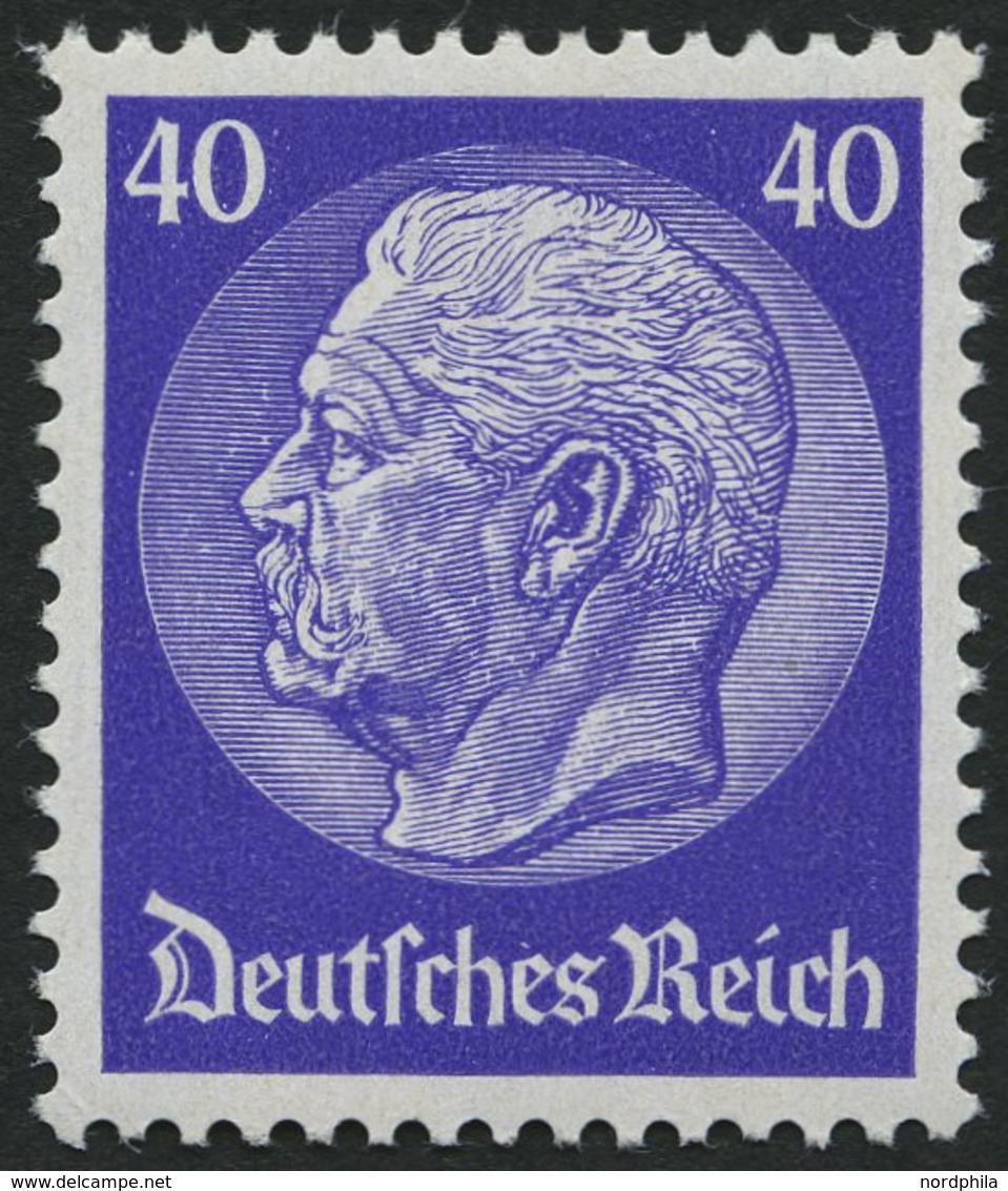 Dt. Reich 472 **, 1932, 40 Pf. Hindenburg, Pracht, Mi. 100.- - Used Stamps