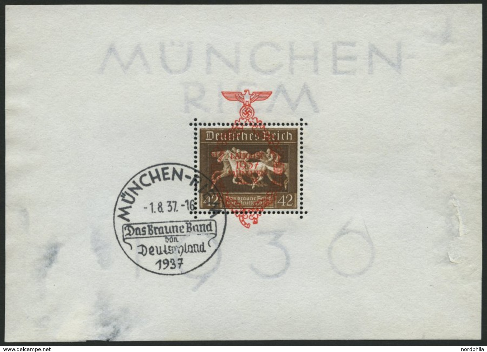 SAMMLUNGEN O,BrfStk , 1933-45, Alte Gestempelte Sammlung Mit Mittleren Werten, Sätzen Und Blocks, Fast Nur Prachterhaltu - Used Stamps