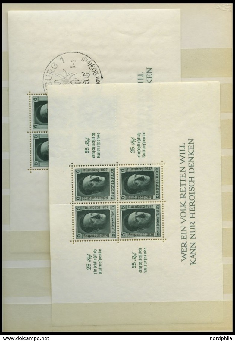 LOTS *,**,o , Kleines Einsteckbuch Mit U.a. Mittleren Ausgaben Und Blocks, Fast Nur Prachterhaltung - Used Stamps