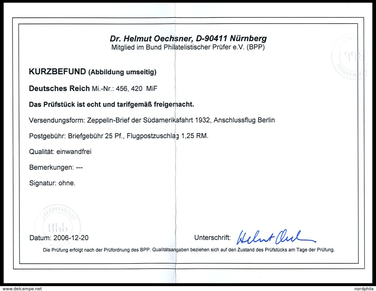 ZEPPELINPOST 138B BRIEF, 1932, 1. Südamerikafahrt, Anschlussflug Ab Berlin, Frankiert Mit 1 RM Polarfahrt, Prachtkarte - Zeppelins