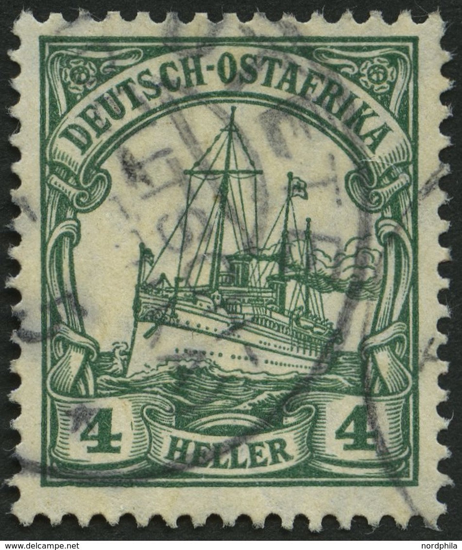 DEUTSCH-OSTAFRIKA 31 O, UTETE, 5.5., Auf 4 H. Dunkelgrün, Pracht - German East Africa