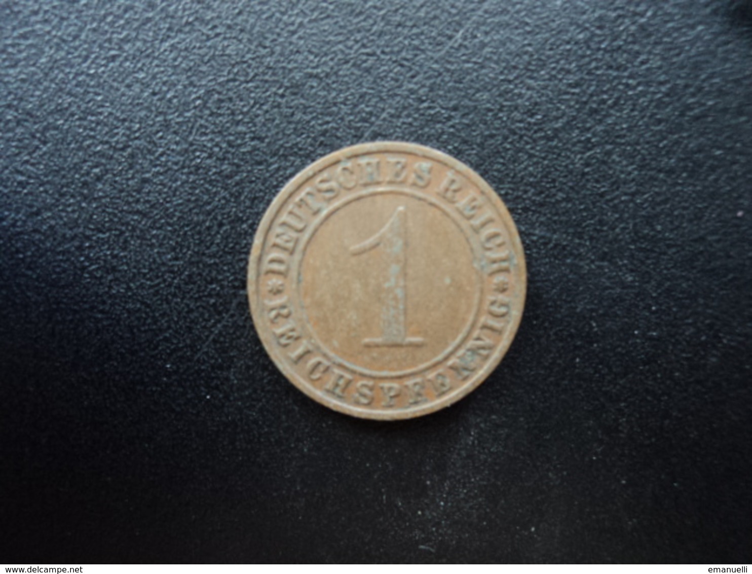 ALLEMAGNE : 1 REICHSPFENNIG  1935 F   KM 37   TTB - 1 Reichspfennig
