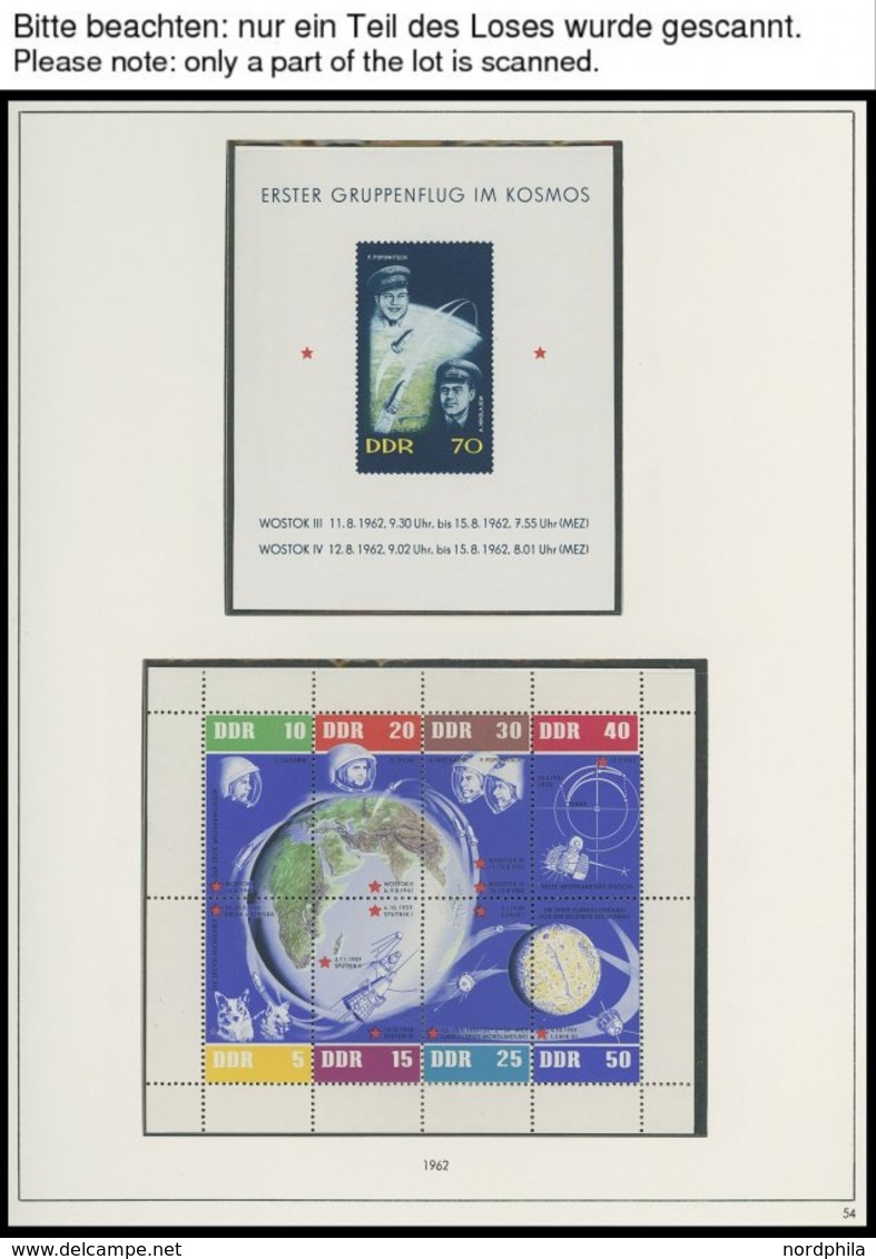 SAMMLUNGEN **, Komplette Postfrische Sammlung DDR Von 1961-75, Ohne Mi.Nr. 889/90, In 2 SAFE Falzlosalben, Prachterhaltu - Collezioni