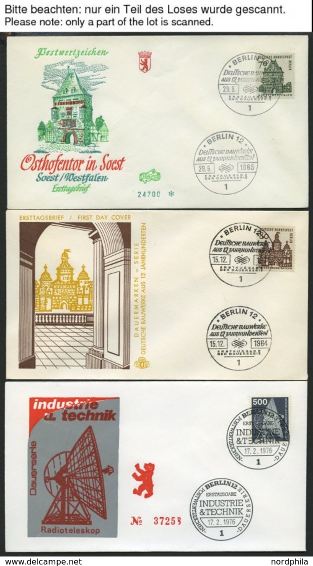 JAHRGÄNGE 218-613 BRIEF, 1962-79, 18 Jahrgänge Komplett Auf FDC, Pracht - Altri & Non Classificati