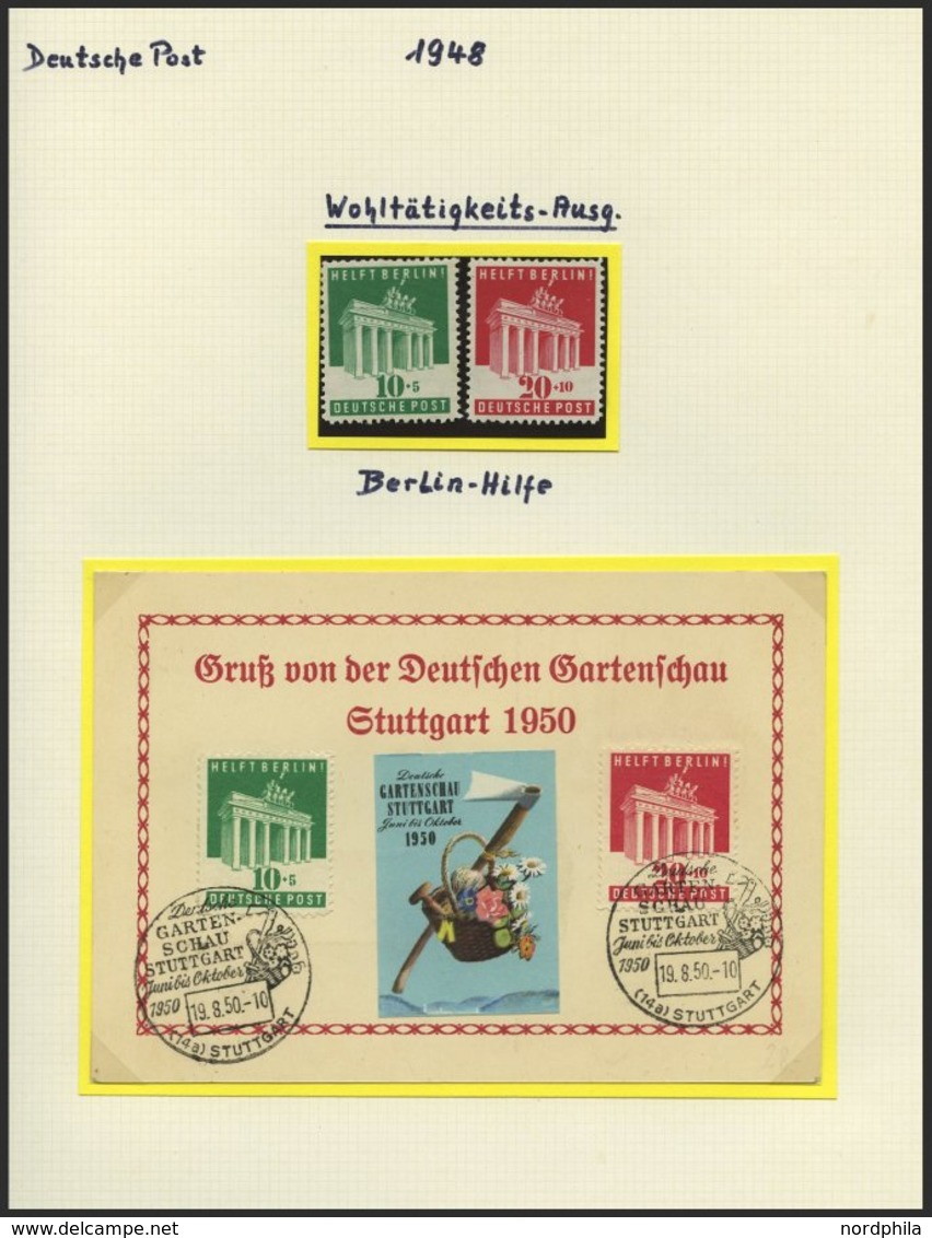 SAMMLUNGEN **, BRIEF, 1960-90, Sammlung Verschiedener Sondermarken, Meist Wohlfahrt Und Jugend, Jeweils Postfrisch Und A - Verzamelingen