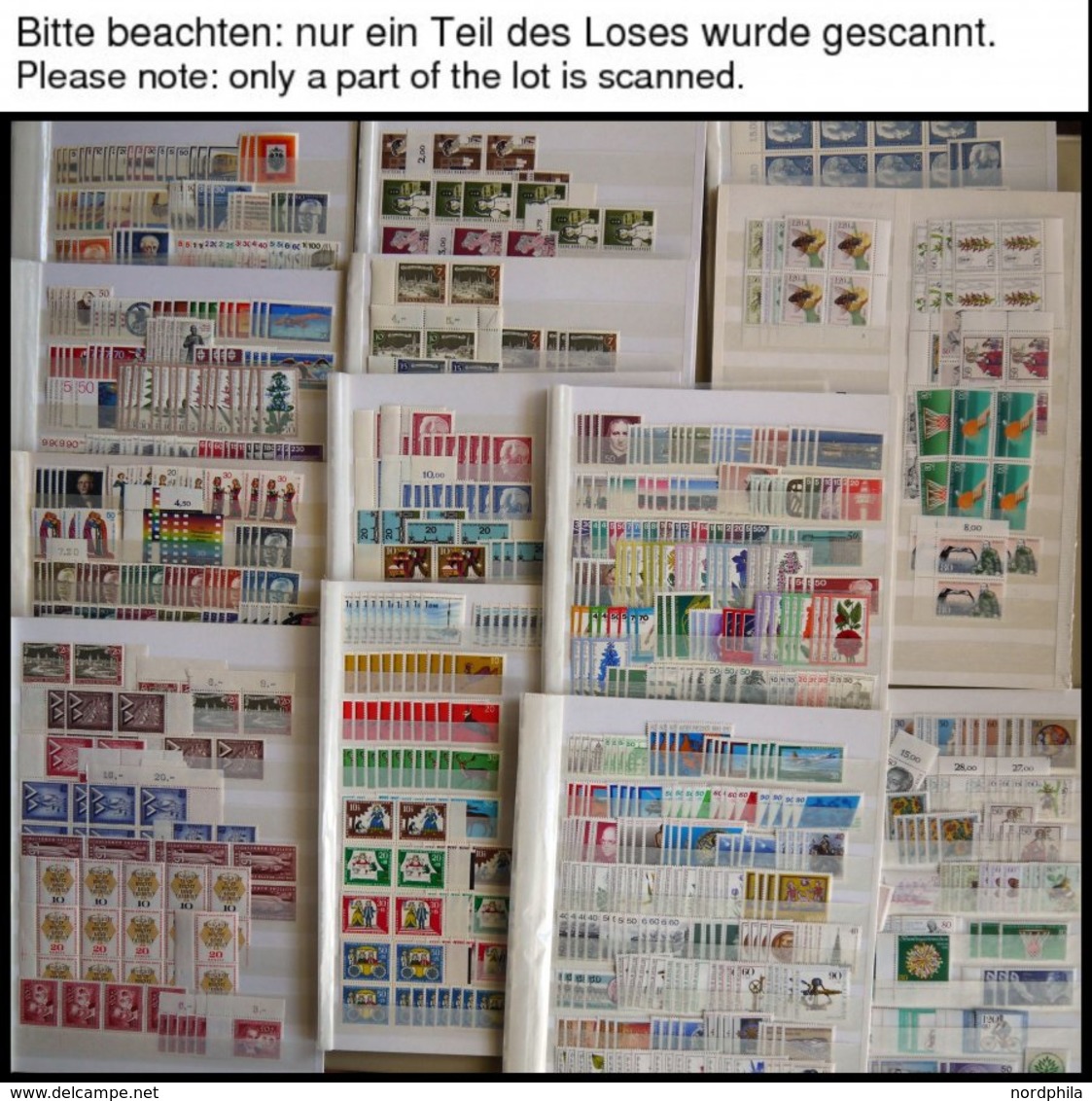 LOTS **, 1957-87, Umfangreiche Lagerpartie, Fast Nur Komplette Ausgaben, Pracht, Günstig!, Mi. Ca. 3000.- - Usati