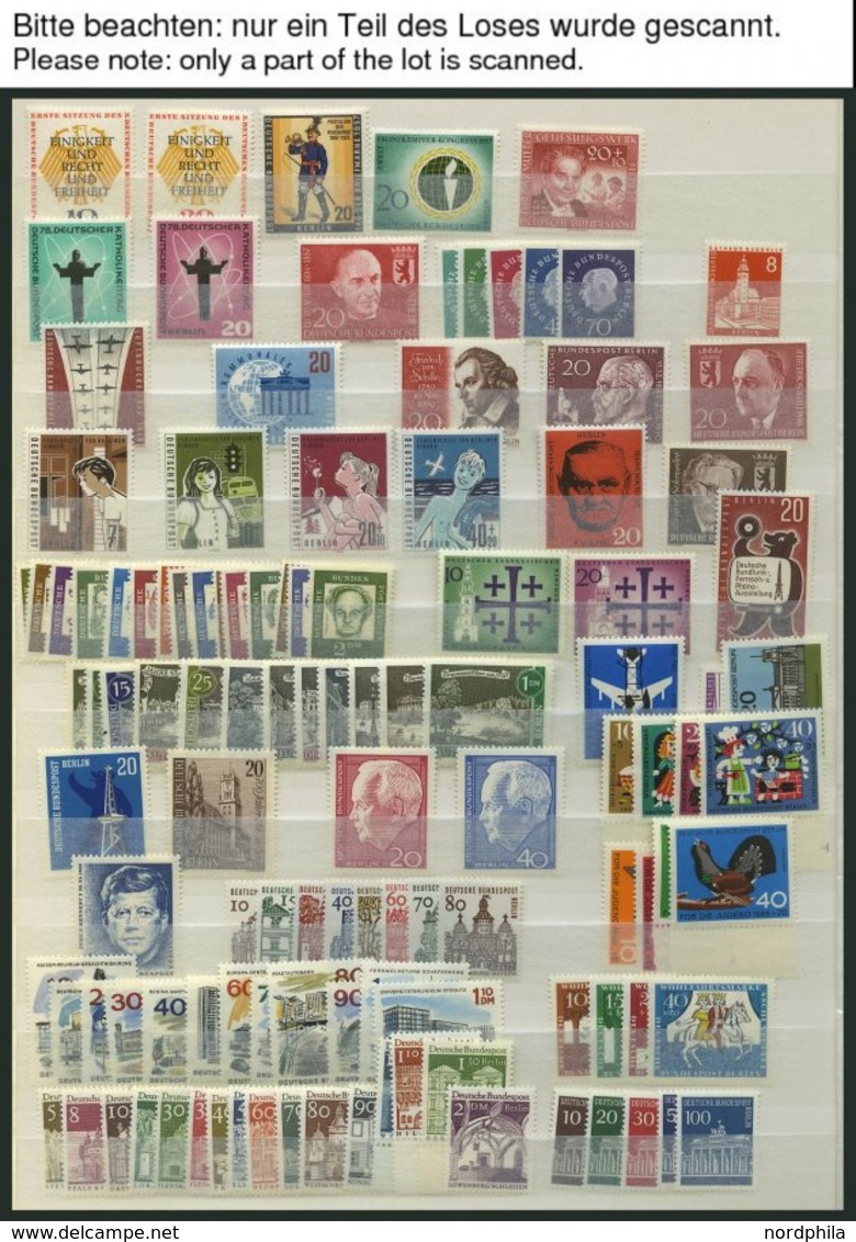 LOTS **, 1957-86, Komplette Partie, Pracht, Mi. Ca. 700.- - Used Stamps