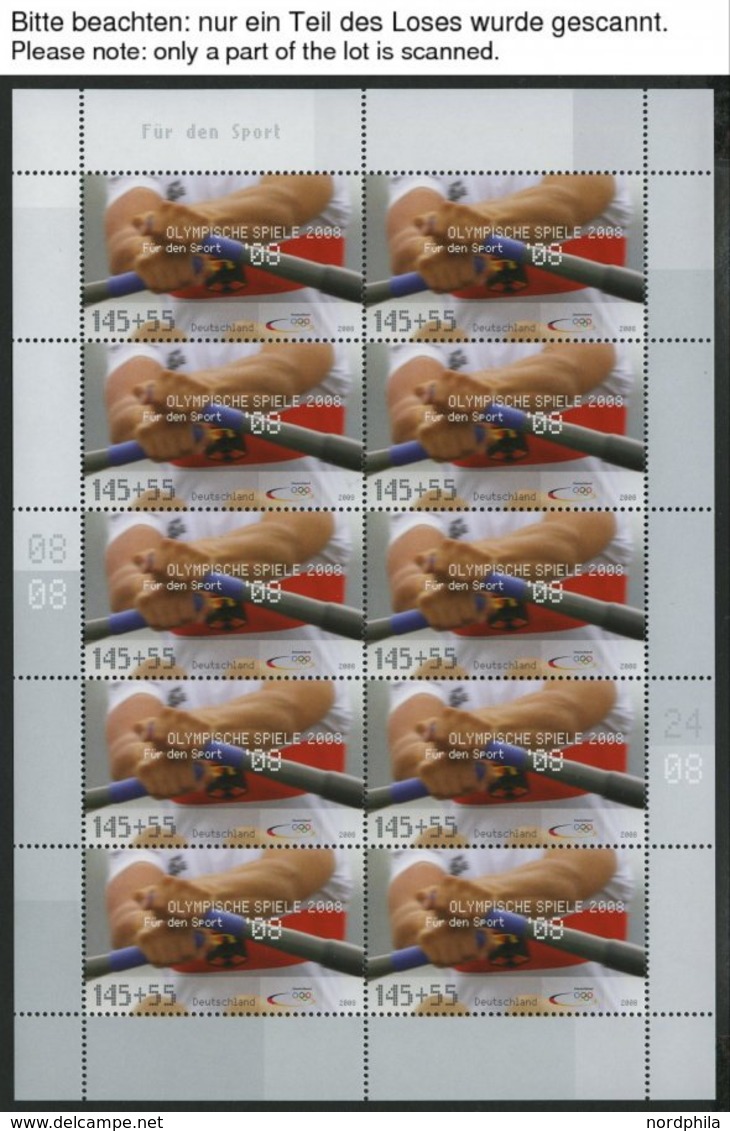 BUNDESREPUBLIK 2649-52KB **, 2008, Segelflug-Weltmeisterschaften Im Kleinbogensatz, Pracht, Mi. 80.- - Used Stamps