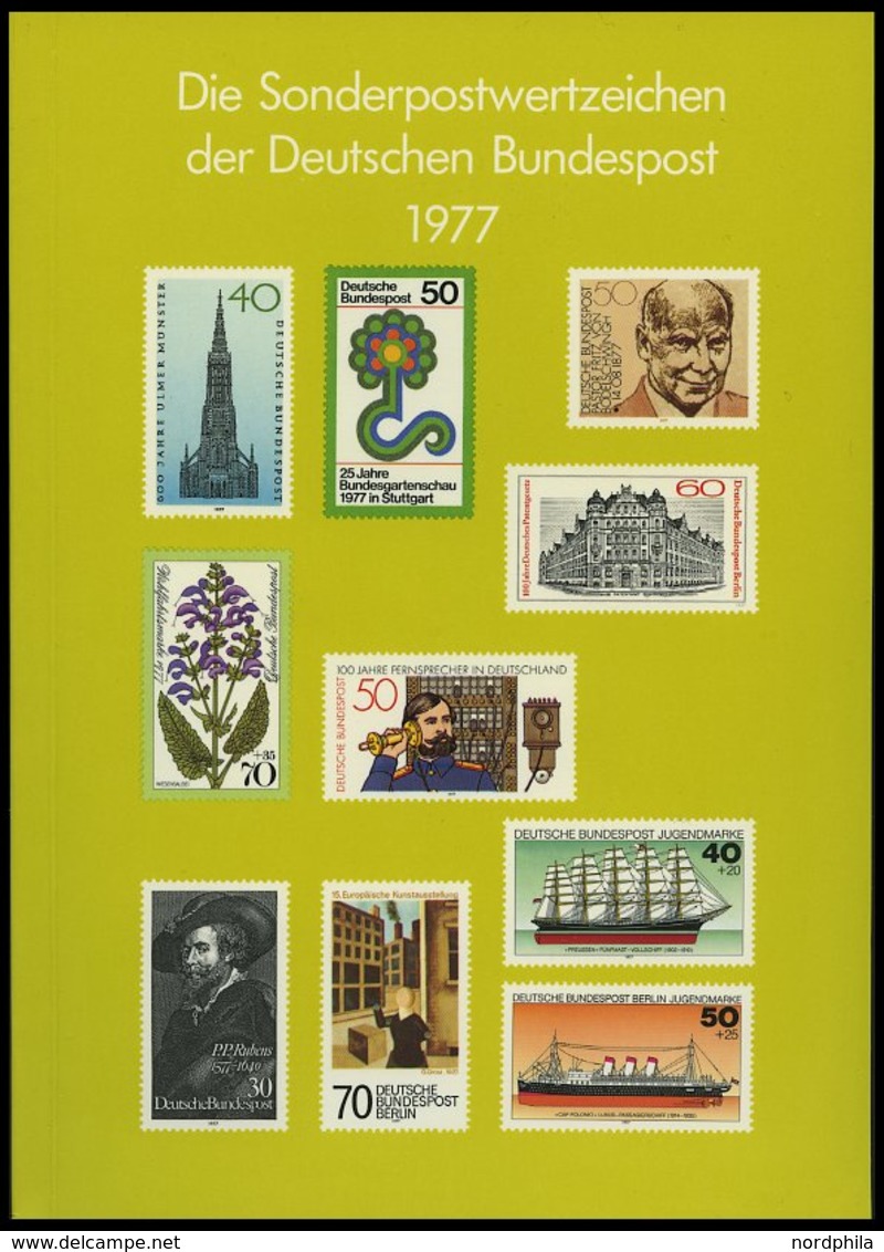 JAHRESZUSAMMENSTELLUNGEN J 5 **, 1977, Jahreszusammenstellung, Pracht, Mi. 90.- - Collections