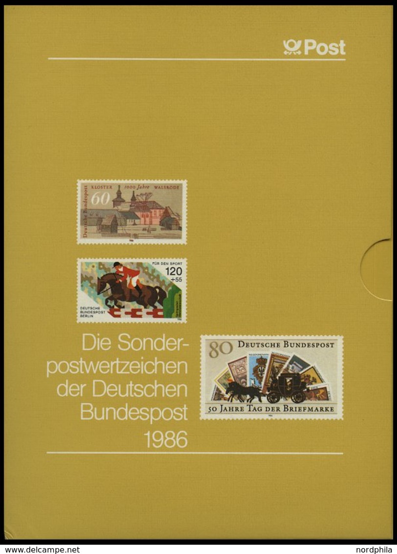 JAHRESZUSAMMENSTELLUNGEN J 14 **, 1986, Jahreszusammenstellung, Pracht, Mi. 75.- - Colecciones