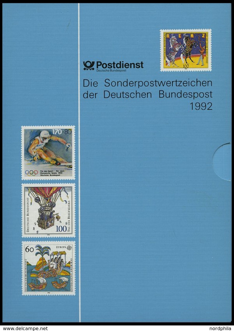 JAHRESZUSAMMENSTELLUNGEN J 20 **, 1992, Jahreszusammenstellung, Pracht, Mi. 110.- - Collections