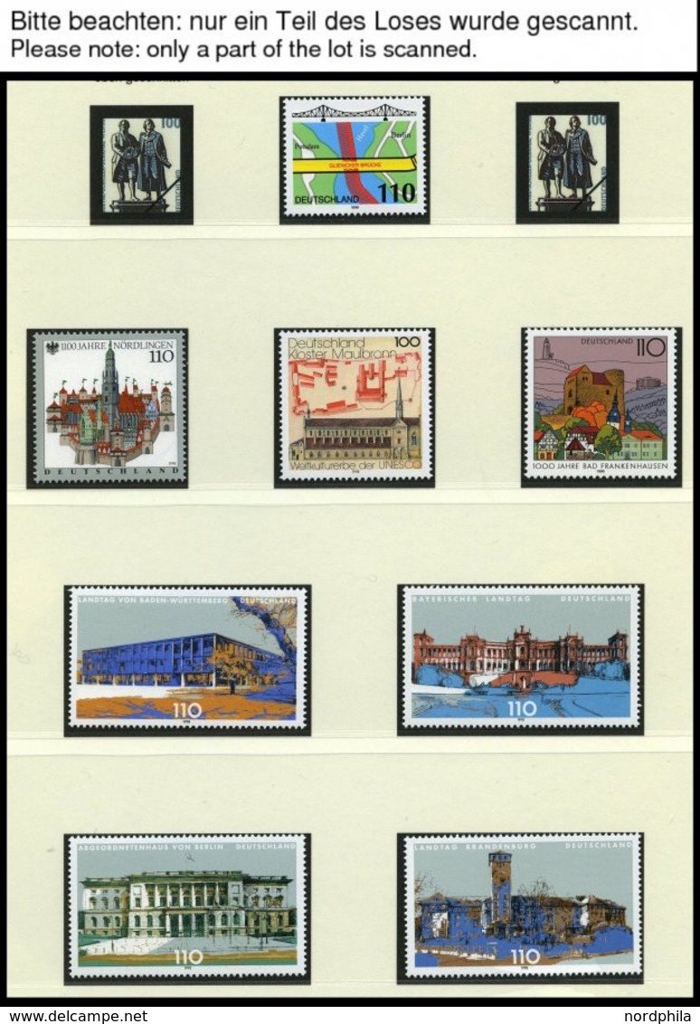 JAHRGÄNGE 1965-2026 **, 1998, In Den Hauptnummern Kompletter Jahrgang Auf Falzlosseiten, Pracht - Used Stamps