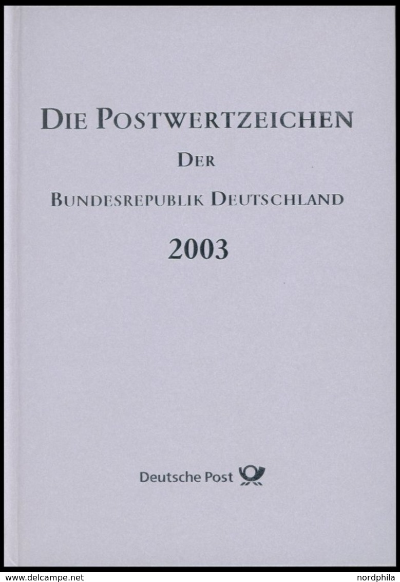 BUND/BERLIN MINISTERJAHRB MJg 03 **, 2003, Ministerjahrbuch Silber, Postfrisch, Pracht - Colecciones