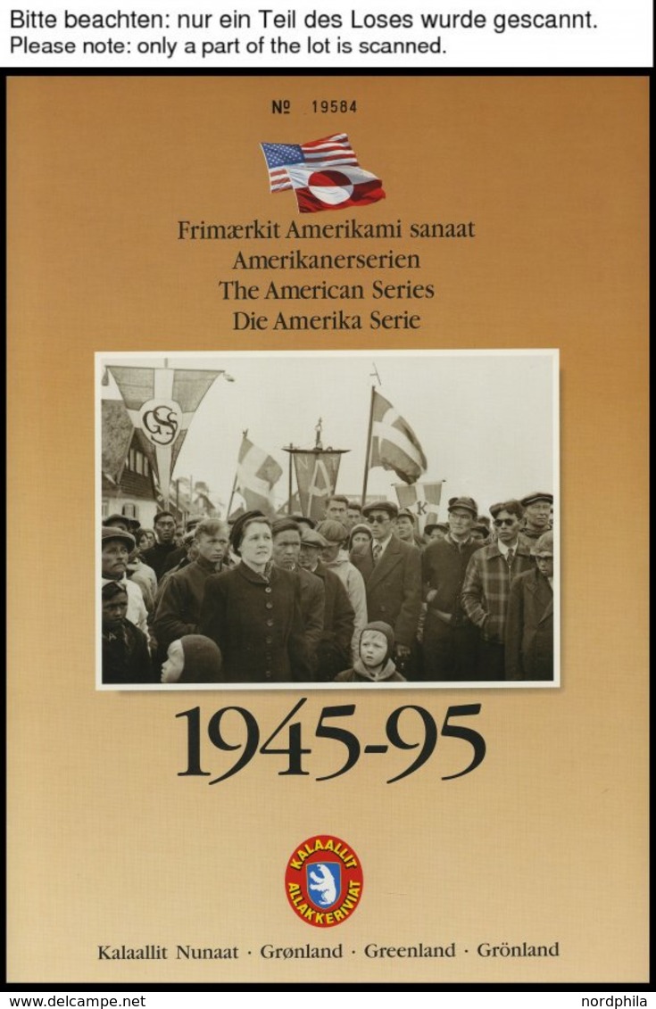 GRÖNLAND - DÄNISCHE POST **, Bis Auf 2 Werte Komplette Postfrische Sammlung Grönland Von 1989-97 Im KA-BE Album, Mit Ein - Andere & Zonder Classificatie