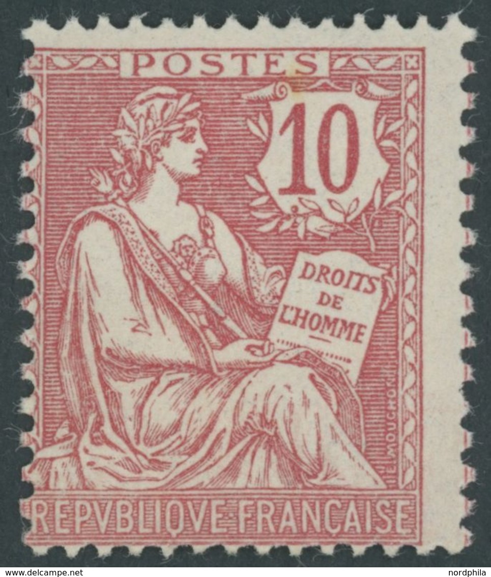 FRANKREICH 102 **, 1902, 10 C. Rosa, Postfrisch, Pracht, Yvert EUR 225.- - Autres & Non Classés