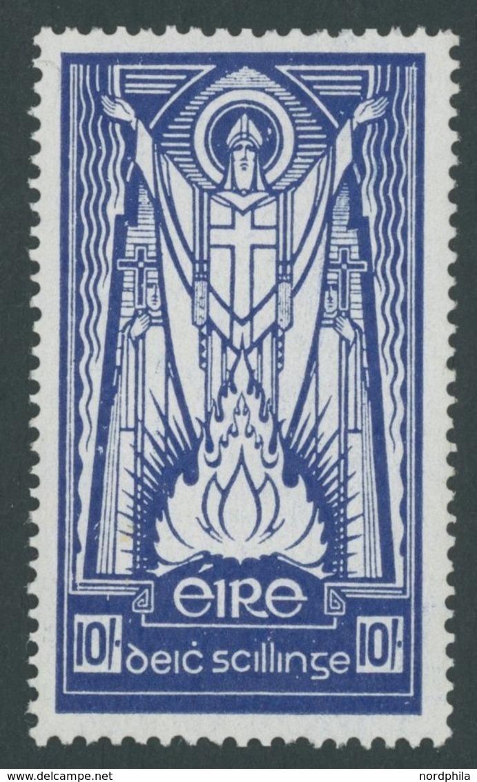 IRLAND 64 **, 1937, 10 Sc. St. Patrick, Wz. 1, Postfrisch, Pracht, Mi. 200.- - Autres & Non Classés