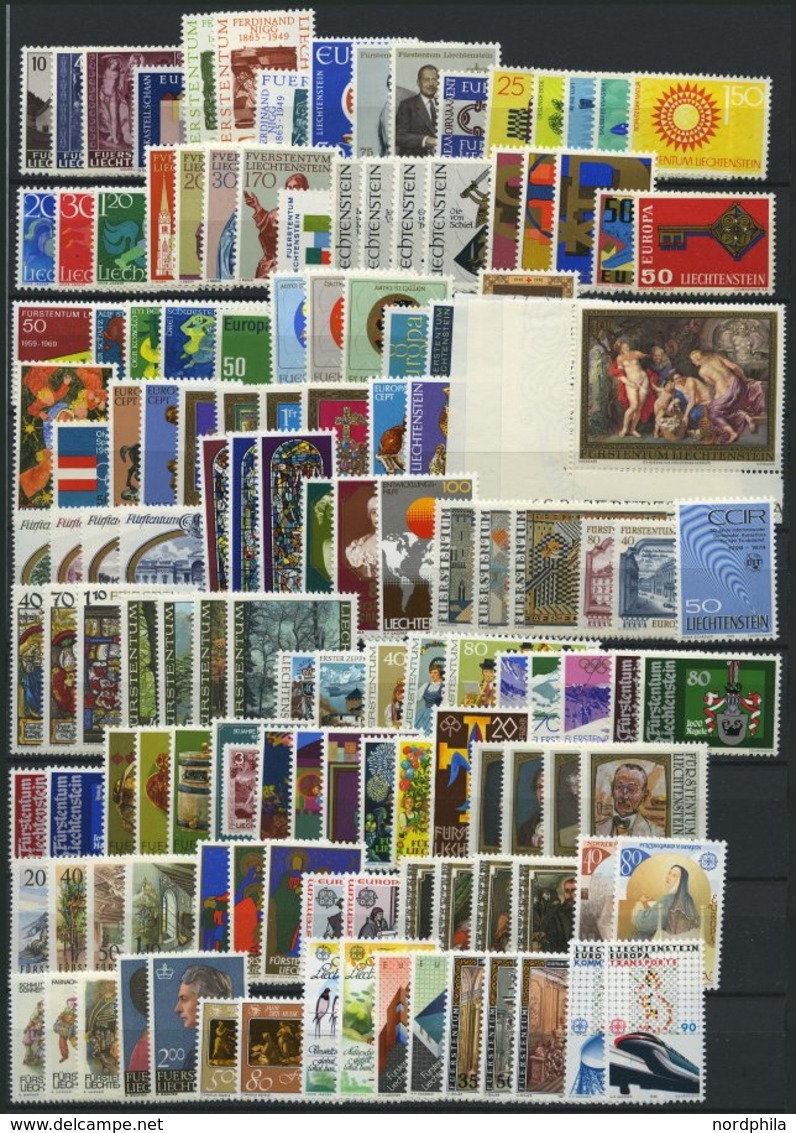 SAMMLUNGEN, LOTS **, 1954-99, Postfrische Partie Verschiedener Kompletter Ausgaben, Pracht, Mi. Ca. 450.- - Verzamelingen