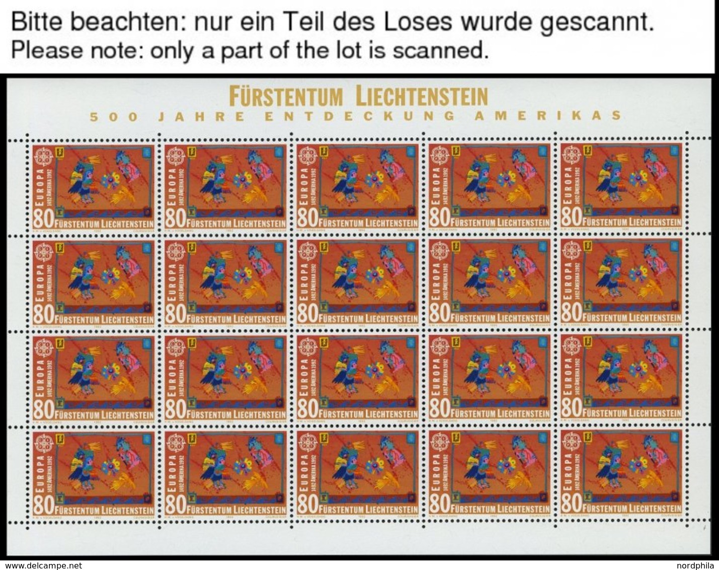 SAMMLUNGEN, LOTS KB **, 1973-94, Europa, Alle 22 Kleinbogensätze Komplett, Pracht - Collections