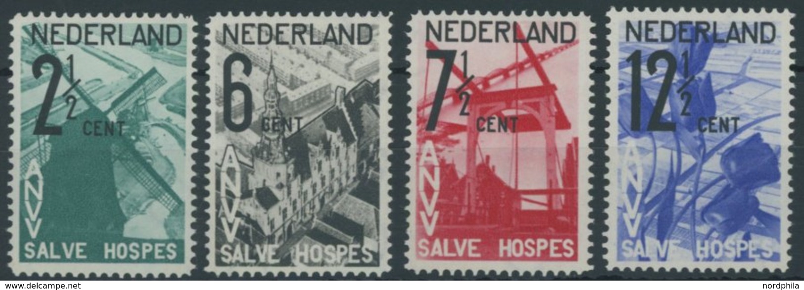 NIEDERLANDE 249-52 **, 1932, Fremdenverkehr, Prachtsatz, Mi. 280.- - Otros & Sin Clasificación