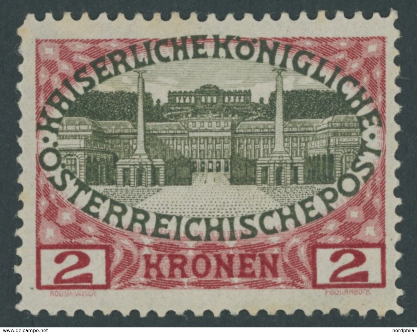 ÖSTERREICH 1867-1918 154 **, 1908, 2 Kr. Regierungsjubiläum, Postfrisch, Pracht, Mi. 80.- - Oblitérés