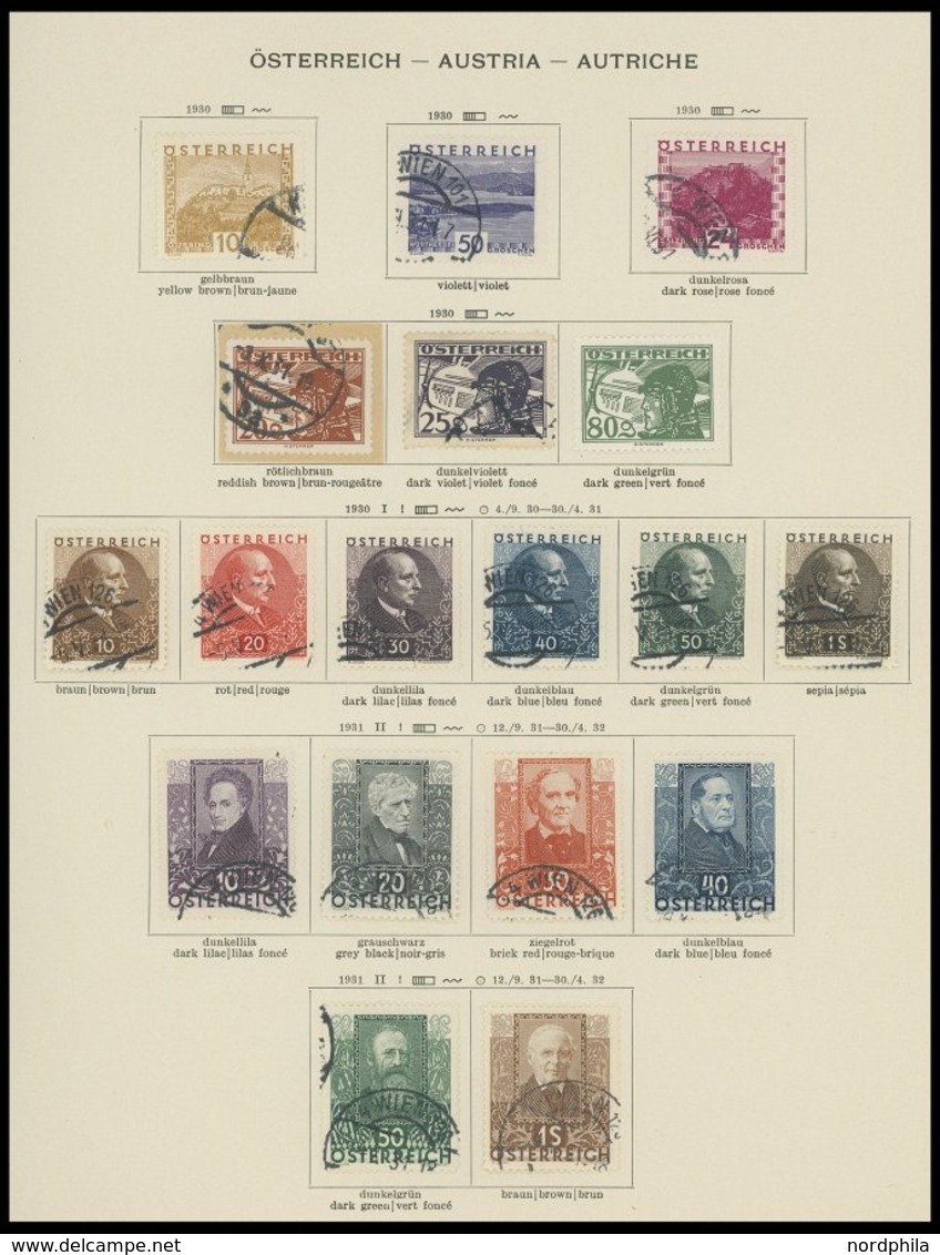 SAMMLUNGEN O,* , Sammlung Österreich Incl. Gebiete Bis Ca. 1972 Im Alten Schaubek Album Mit U.a. Vielen Guten Sätzen Der - Collezioni