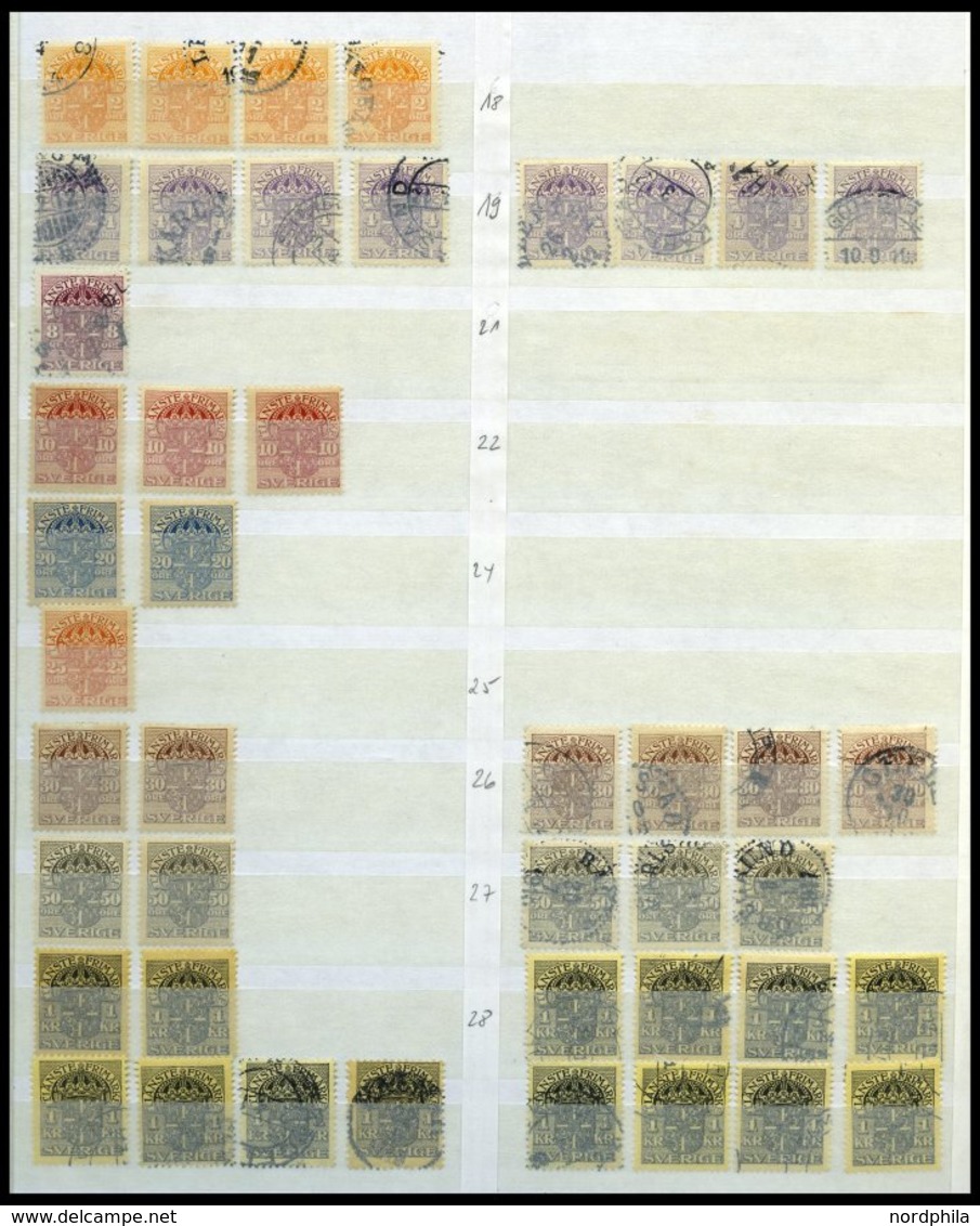 DIENSTMARKEN O,*,** , 1910-1917, Kleine Partie Wappenzeichung, Pracht, Mi. 300.- - Dienstzegels