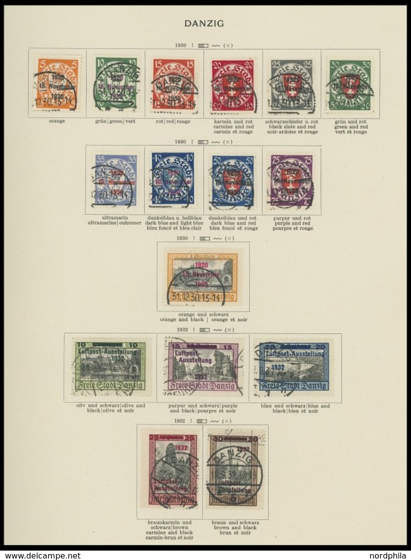 SLG., LOTS DEUTSCHLAND O,* , Altes Schaubek Album Mit Saargebiet, Danzig, Memel Und Dt. Besatzungsausgaben 1914/18 Sowie - Otros & Sin Clasificación