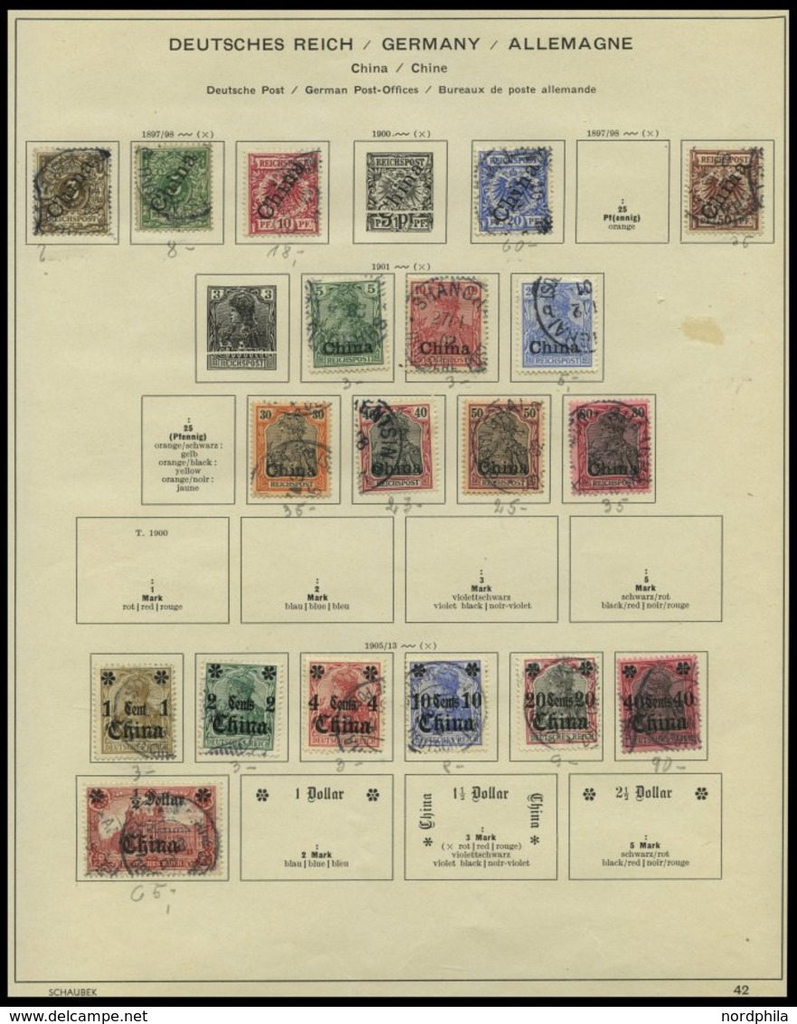 SLG., LOTS DEUTSCHLAND o,*,(*) , alte Sammlung Deutschland bis ca. 1939, mit Altdeutschland, Dt. Reich, Danzig, Memel, S