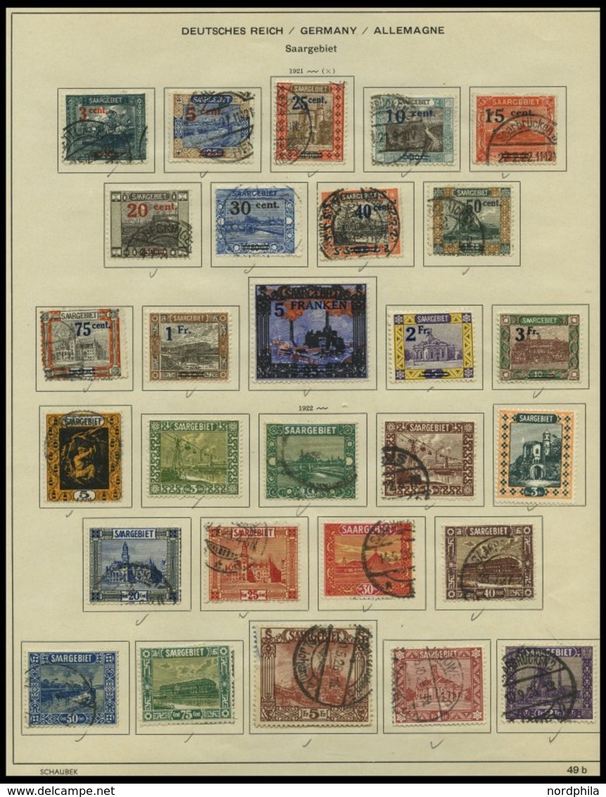 SLG., LOTS DEUTSCHLAND o,*,(*) , alte Sammlung Deutschland bis ca. 1939, mit Altdeutschland, Dt. Reich, Danzig, Memel, S