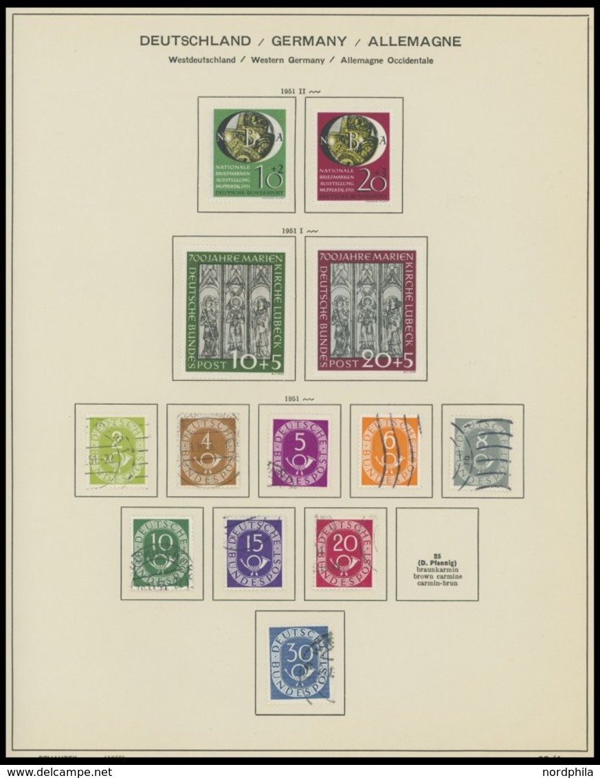 SLG., LOTS DEUTSCHLAND *,**,o , Sammlernachlaß Nachkriegsdeutschland Im Schaubekalbum Bis 1980 Mit Vielen Guten Ausgaben - Otros & Sin Clasificación