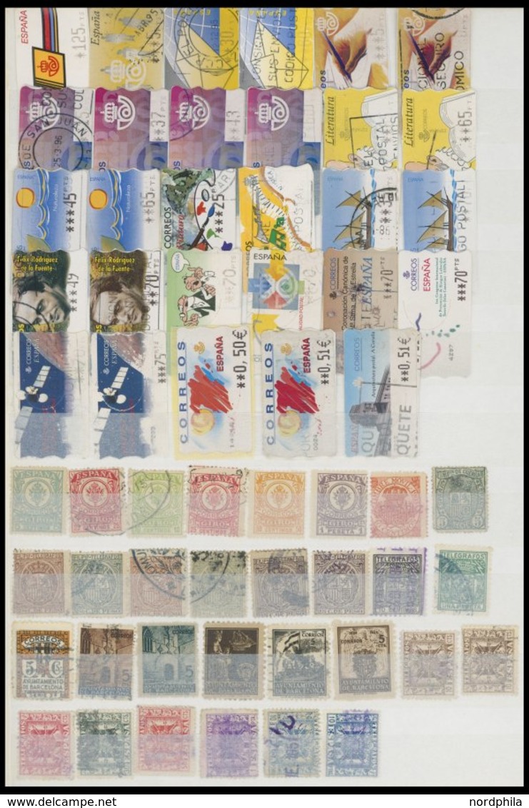 SLG., LOTS EUROPA o,** , dickes Einsteckbuch mit überwiegend gestempelten Europawerten von ca. 1881-2003, Großbritannien