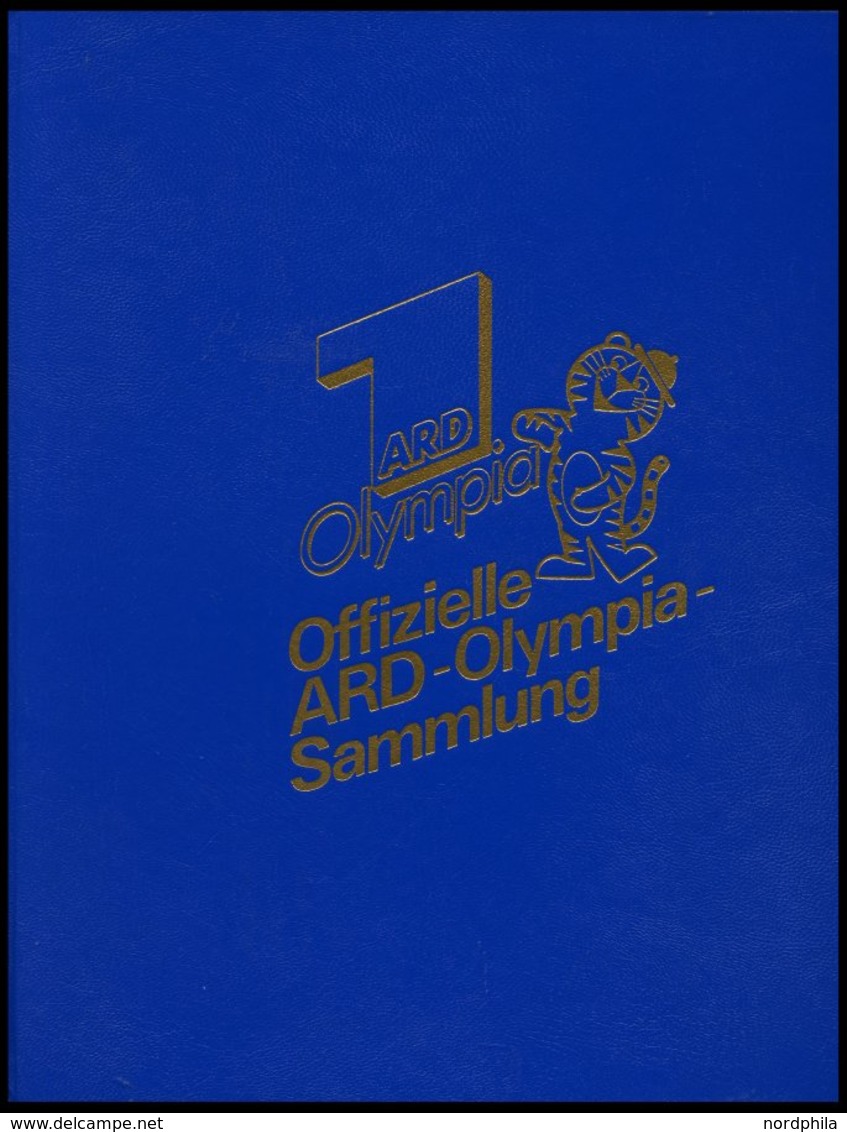 SPORT **,Brief,o , Offizielle ARD-Olympia-Sammlung 1948-88, Pracht - Altri & Non Classificati