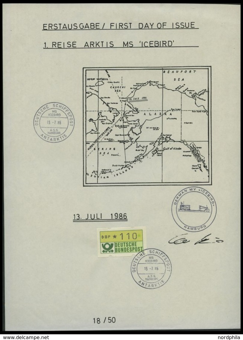 SONSTIGE MOTIVE 1980-93, Antarktis-Expeditionen, Interessante Sammlung Mit 83 Verschiedenen Belegen, U.a. ICEBIRD Und GO - Unclassified