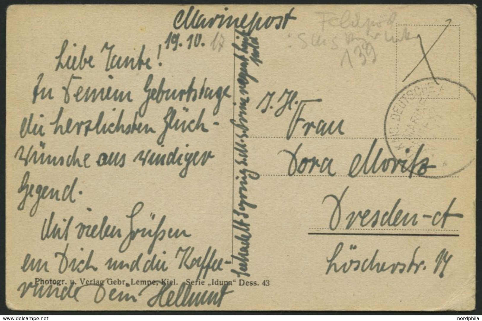 ALTE POSTKARTEN - SCHIFFE KAISERL. MARINE BIS 1918 S.M.S. Printregent Luitpold, 3 Karten, Dabei Eine Feldpostkarte - Guerre