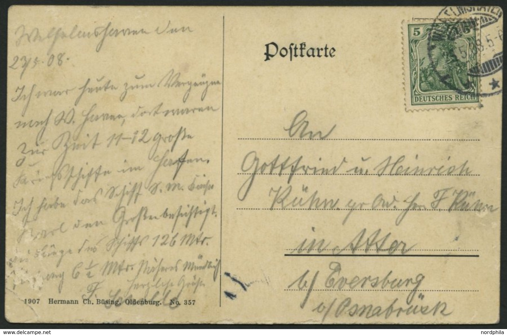 ALTE POSTKARTEN - SCHIFFE KAISERL. MARINE S.M.S. Wittelsbach, Gebrauchte Karte, Eine Ecke Etwas Geknickt - Oorlog