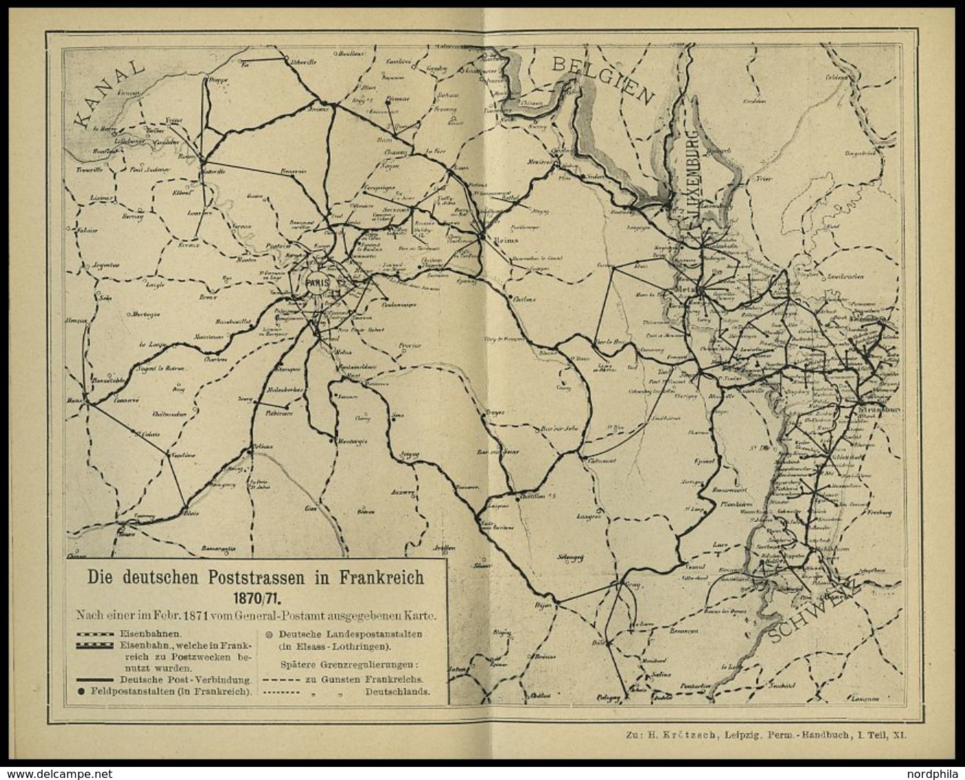 PHIL. LITERATUR Krötzsch-Handbuch Der Postfreimarkenkunde - Abschnitte XI, Norddeutscher Postbezirk, Mit Lichttafeln II- - Philatélie Et Histoire Postale