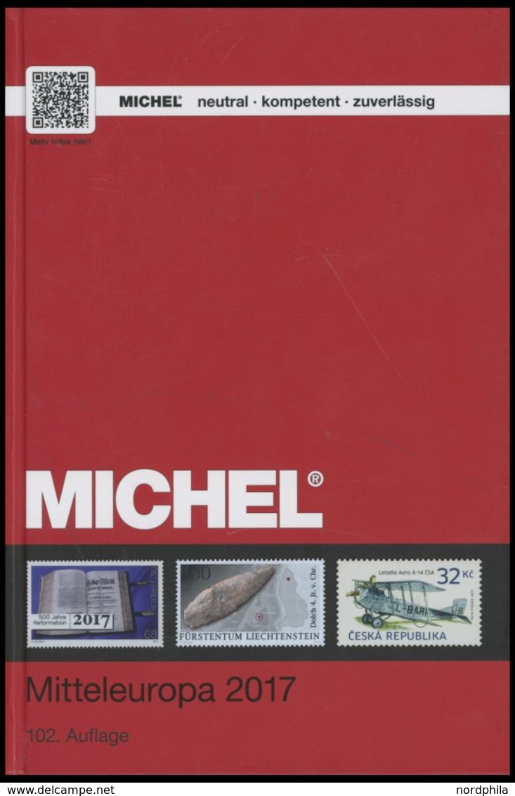 PHIL. KATALOGE Michel: Mitteleuropa-Katalog 2017, Band 1, Alter Verkaufspreis: EUR 69.80 - Philately