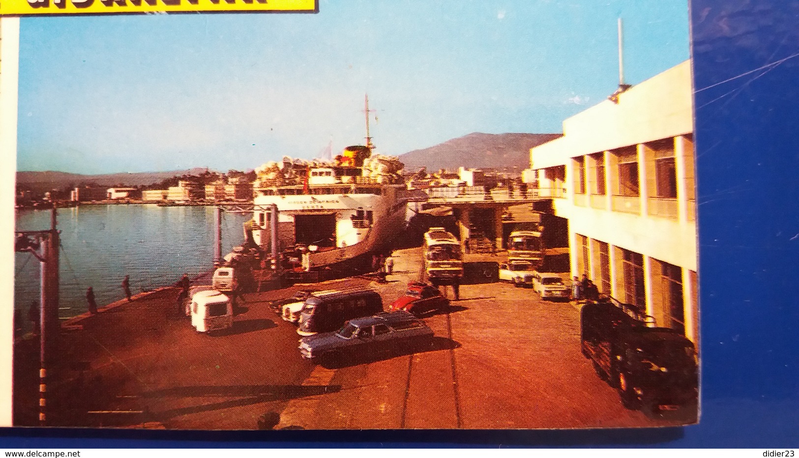 GIBRALTAR  PORT FERRY COMBI VW CAMION - Melilla